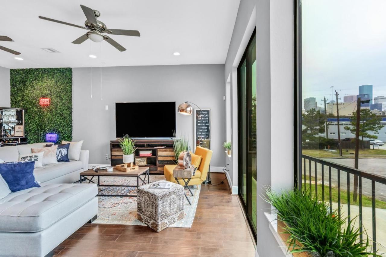 Modern, Houston Inspired House With Best Views Of Downtown! - Less Than 1 Mile To Eado Midtown Bars Home 外观 照片